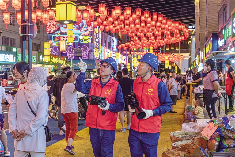 暖心电
扮靓宽巷子